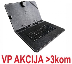 TA-PCK10-BLACK ** Gembird US Tastatura za 10 Tablet PC sa futrolom, sa micro USB konektorom (639) - Img 1