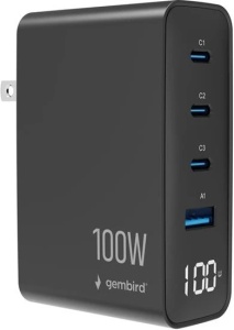 TA-UC-1A3C-PD100-01-BK USB brzi punjac sa 4 porta Do 100 W - Img 2