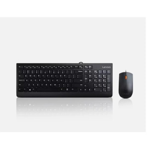 Tastatura+miš Lenovo 300 žični set US/103P crna - Img 1