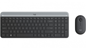 Tastatura + Miš Logitech MK470 US Slim Wireless 920-009204 - Img 1
