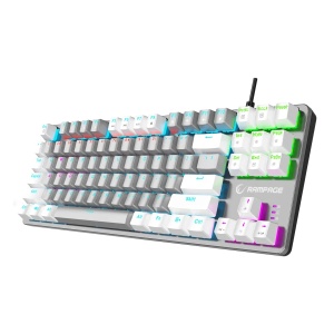 Tastatura žična gaming Rampage Snug K14 TKL mehanička plavi switc 41853 - Img 2