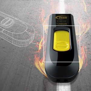 TeamGroup 128GB C145 USB 3.2 YELLOW TC1453128GY01 - Img 2