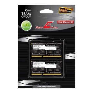 TeamGroup DDR3 TEAM ELITE SO-DIMM 16GB (8GBx2) 1600MHz 1,35V 11-11-11-28 TED3L16G1600C11DC-S01 - Img 2