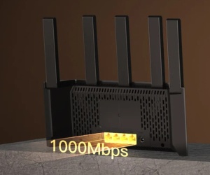 Tenda TX2L Pro Wireless ruter Dual Band Gigabit Wi-Fi 6, OFDMA+MU-MIMO, 4L/1W fixed antenna 5x - Img 2