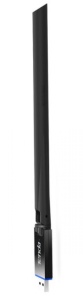 Tenda U10 Wireless AC650 Dual Band, antena 6dBi, 200mbps-2,4GHz, 433mbps-5GHz, USB Adapter Black - Img 2