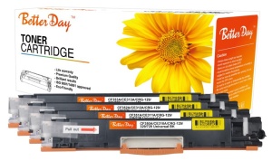 Toner BetterDay * CE310A/CF350A, CP1025/M175/M176/M177, zam. kaseta za HP Black 1.3k - Img 2