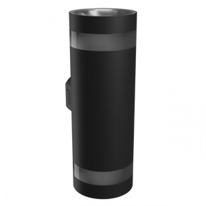 Torre ring fasadna lampa 18W IP54 CCT crna krug - Img 2