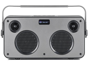 TRACER Bluetooth zvucnik 24W radio microSD Type-C M302 TWS BT GRAPHITE - Img 2