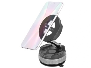 TRACER Magnetni držač za telefon 360° sa vakuum vendužom UM05 Twist - Img 2