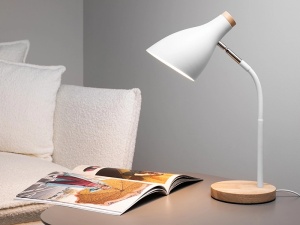 TRACER Stona lampa Scandi E27 max 40W bela Scandi White - Img 3