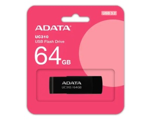 USB Flash 64 GB AData 3.2 UC310-64G-RBK - Img 2