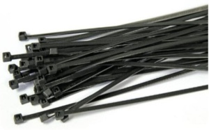 USE Plastične vezice 4,8mm x 300mm, pakovanje 25 kom. crna - CT 300/4,8B