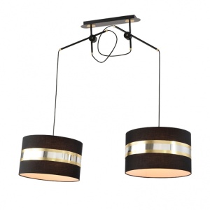 VESTA 416 LUSTER 2*E27 CRNA/SILVER - Img 3