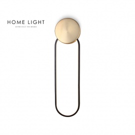VESTA 658 ZIDNA LAMPA 15W 3000K CRNA/MESING - Img 2