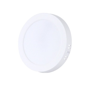 XLED 12W 6500K Nadgradni okrugli LED panel plasticni ,1320Lm,φ168*31mm, Ra 80, IP20