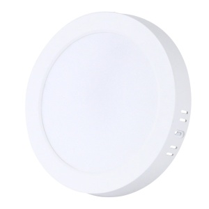 XLED 24W 6500K Nadgradni okrugli LED panel plasticni ,2640Lm,φ290*31mm, Ra80, IP20