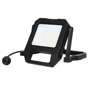 XLED 30W radno svetlo LED reflektor 6500K,IP54,RA80,AC220-240V,Crni
