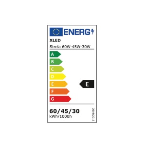 XLED Strela 60W-45W-30W 1800mm BL04 IP20/220-240V/110LM/W/RA80/3CCT - Img 2