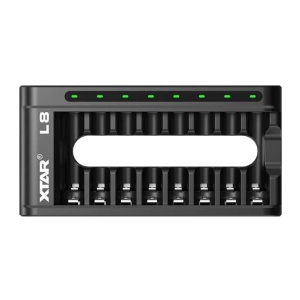 XTAR USB punjač AAA/AA Li-ion i Ni-MH akumulatora do 8 kom.