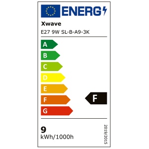Xwave E27 9W LED Sijalica 3000K/220V/820Lm/Toplo Bela - Img 3