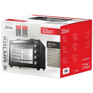 Zilan Mini pećnica, 2 ploče, 45 l, 3200 W, crna - ZLN2935 - Img 2