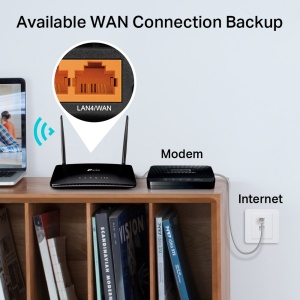 4G Router TP-LINK Archer MR402 AC1200/4GLAN/SIM slot - Img 3
