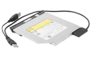 A-USATA-01 Gembird External USB to SATA adapter for Slim SATA SSD, DVD - Img 2