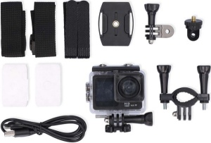 ACAM31BK Dual screen action cam with HD 1080p@30fps resolution Nedis - Img 2