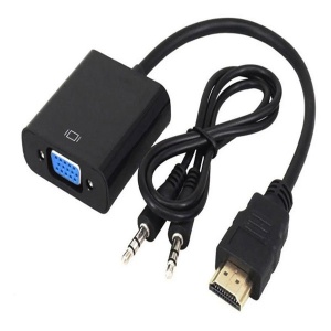 Adapter-konvertor HDMI na VGA (m/&#382;)+ audio - Img 2