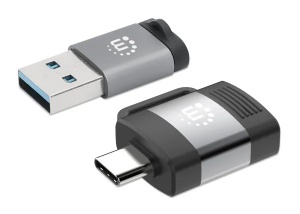 Adapter Manhattan 356329 USB 3.0 - USB-C M/F - F/M set 2 adaptera - Img 2