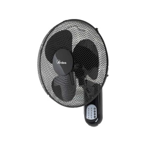 ARDES 5W40R ZIDNI VENTILATOR 50W SA DALJINSKIM UPRAVLJAČEM I TAJMEROM CRNI - Img 1