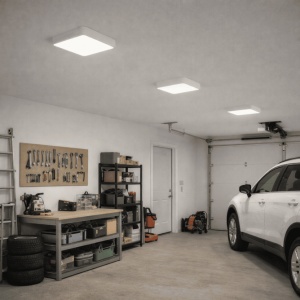 Bela LED plafonjera 24W, promenljiva boja svetla - Img 4
