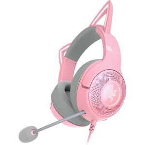 Bežične slušalice sa mikrofonom Razer Kraken Kitty V2 Pink - Img 4