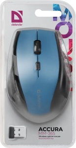 Bežični miš Defender Accura MM-365 6D plavi - Img 2