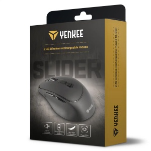 Bežični miš Yenkee YMS 2080GY WL SLIDER crna - Img 4