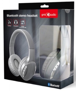 BTHS-01-SV Gembird Bluetooth stereo Slusalice sa mikrofonom, Silver - Img 3