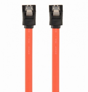 CC-SATAM-DATA-XL Gembird Metal clips, Serial ATA (SATA) data kabl flat 1m - Img 2