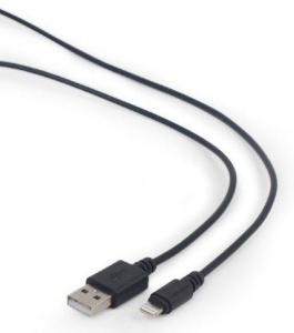 CC-USB2-AMLM-1M Gembird USB 2.0 A-plug to Apple iphone L-plug 8-pin cable 1m - Img 3