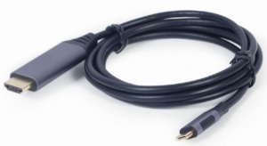 CC-USB3C-HDMI-01-6 Gembird USB Type-C to HDMI display adapter cable, space grey, 1.8 m A - Img 2