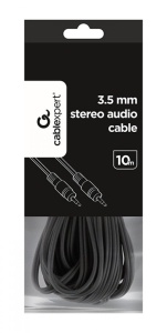 CCA-404-10M Gembird 3.5mm stereo plug to 3.5mm stereo plug audio AUX kabl 10m A - Img 2