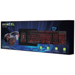 Connect XL Gaming set, slušalice, tastatura, miš, podloga za miš - CXL-KG350 Kit Gaming - Img 2