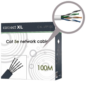Connect XL Mrežni UTP CAT5E kabel na pak 100 met - CXL-UTP100