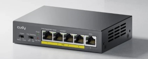 CUDY GS1005P 2.0 Switch Gigabit RJ45 PoE portovi 30 W IEEE 802.3at/af - Img 3