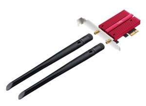Cudy WE3000S 2.0v AX5400 Wi-Fi 6E Bluetooth 5.3 PCI-E Adapter - Img 2