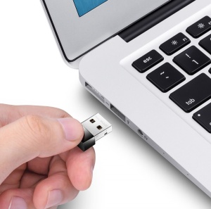 Cudy WU650 AC650 Wi-Fi Dual Band 2.4+5Ghz USB MINI Adapter, 2dBi longe range, Soft AP (Alt.U9) - Img 3