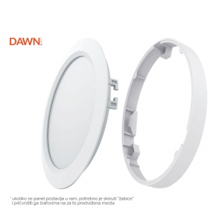 DAWN LED PANEL KNC1-24W 4000K 2160lm 120° IP20 - Img 2
