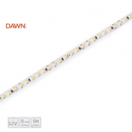 DAWN LED TRAKA HL 2835-120-WW 12V IP20 (5met, 12W/m, 8mm) - Img 2