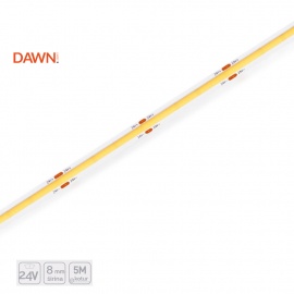 DAWN LED TRAKA HL COB NW 24V IP20 (5met, 9.6W/m, 8mm) - Img 2