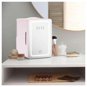 ELLE SDAF01PUEU MINI PRENOSNI FRIŽIDER 6L PINK GREJANJE/HLAĐENJE LED - Img 3