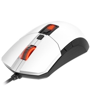 EPICGEAR Zora white Gaming IR LED optički miš/USB/do 3500dpi/7 tastera/1.8m kabl - Img 2